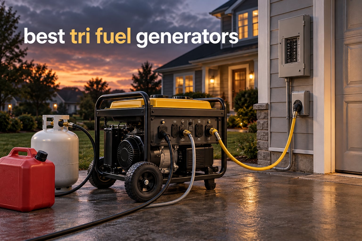 best tri fuel generators