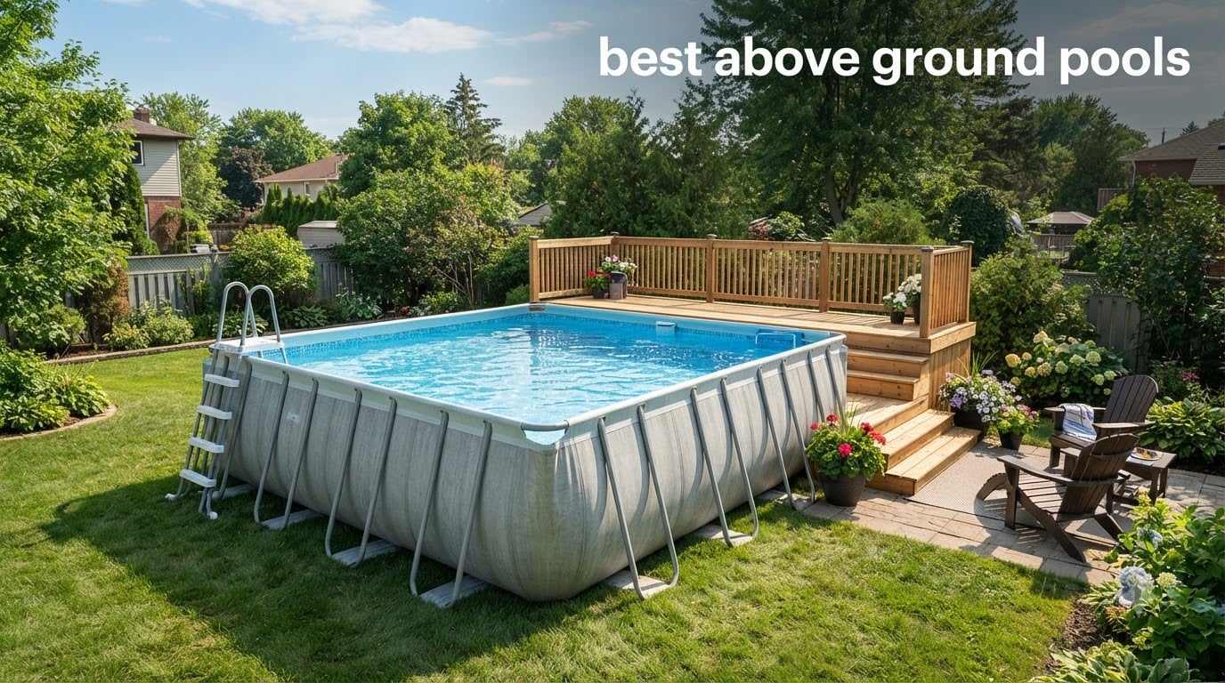 best above ground pools