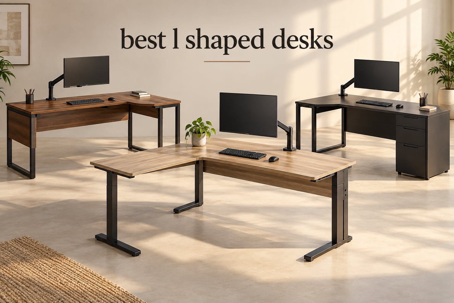 best l shaped desks