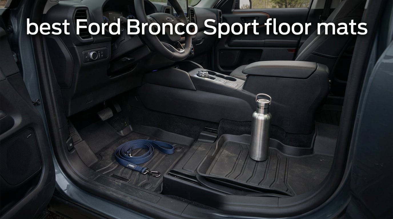 best Ford Bronco Sport floor mats