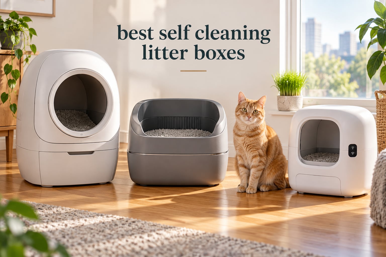 best self cleaning litter boxes
