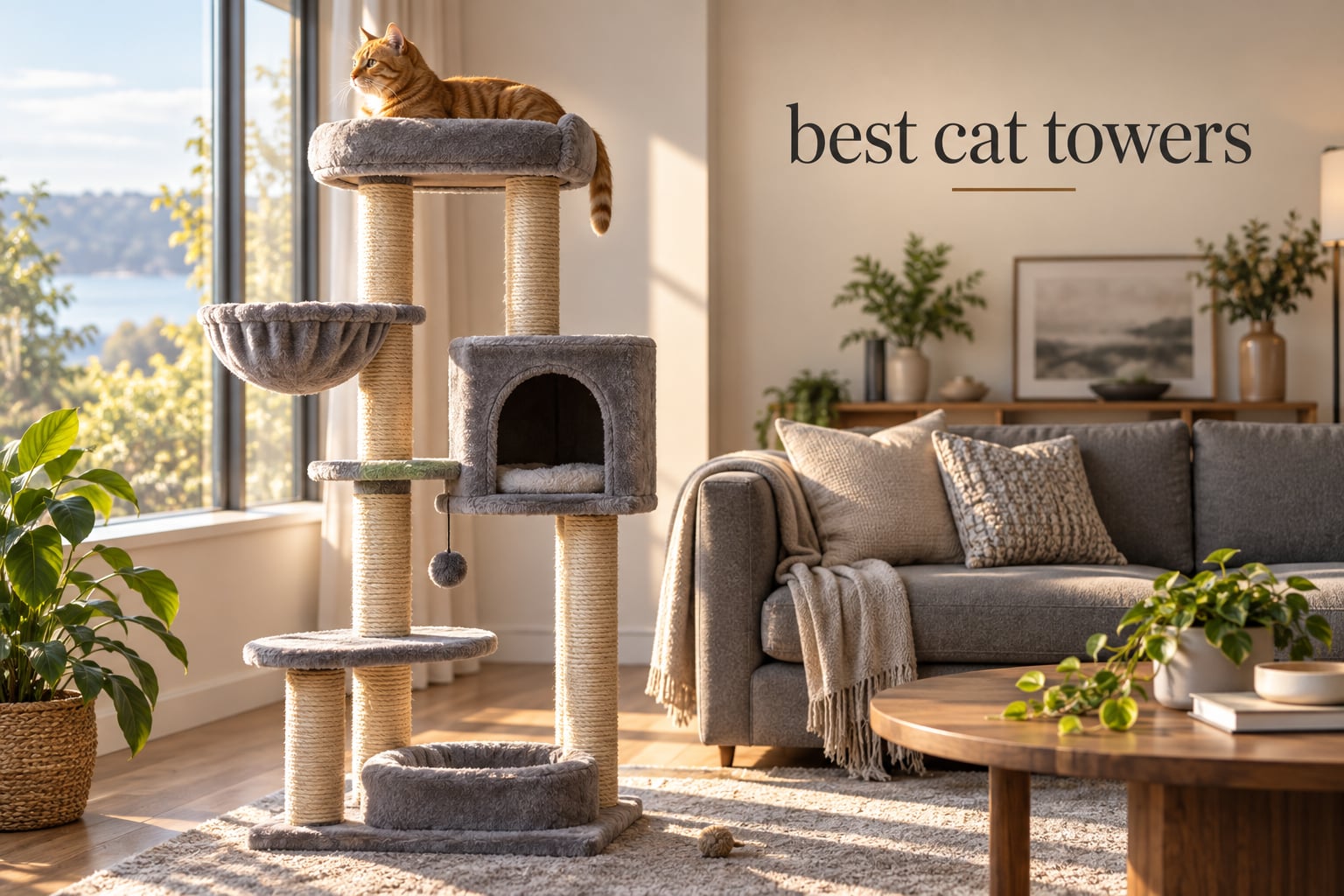 best cat towers