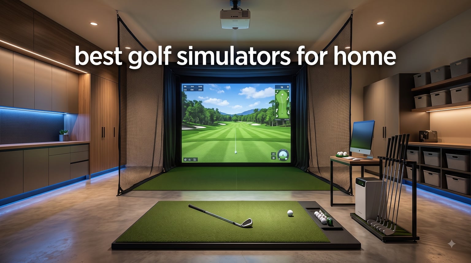 best golf simulators for home
