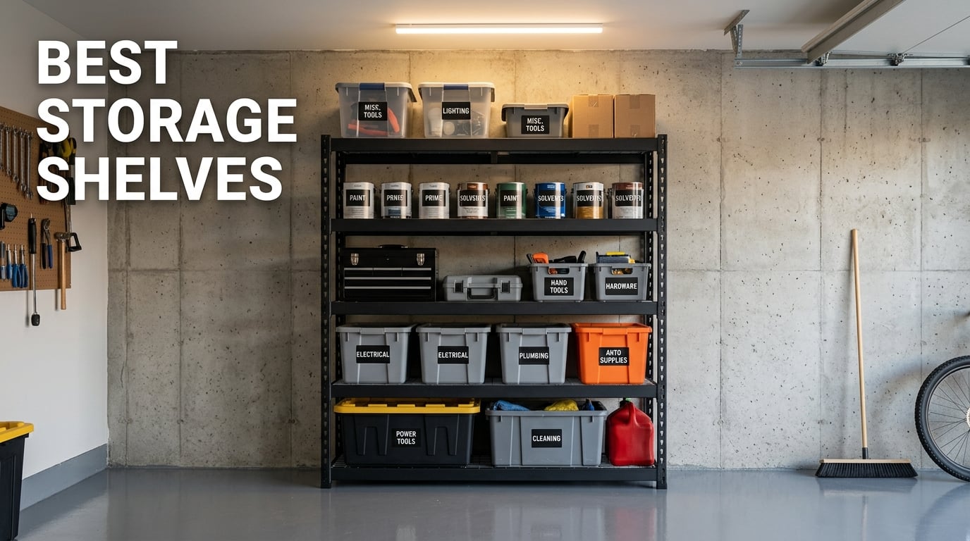 best storage shelves