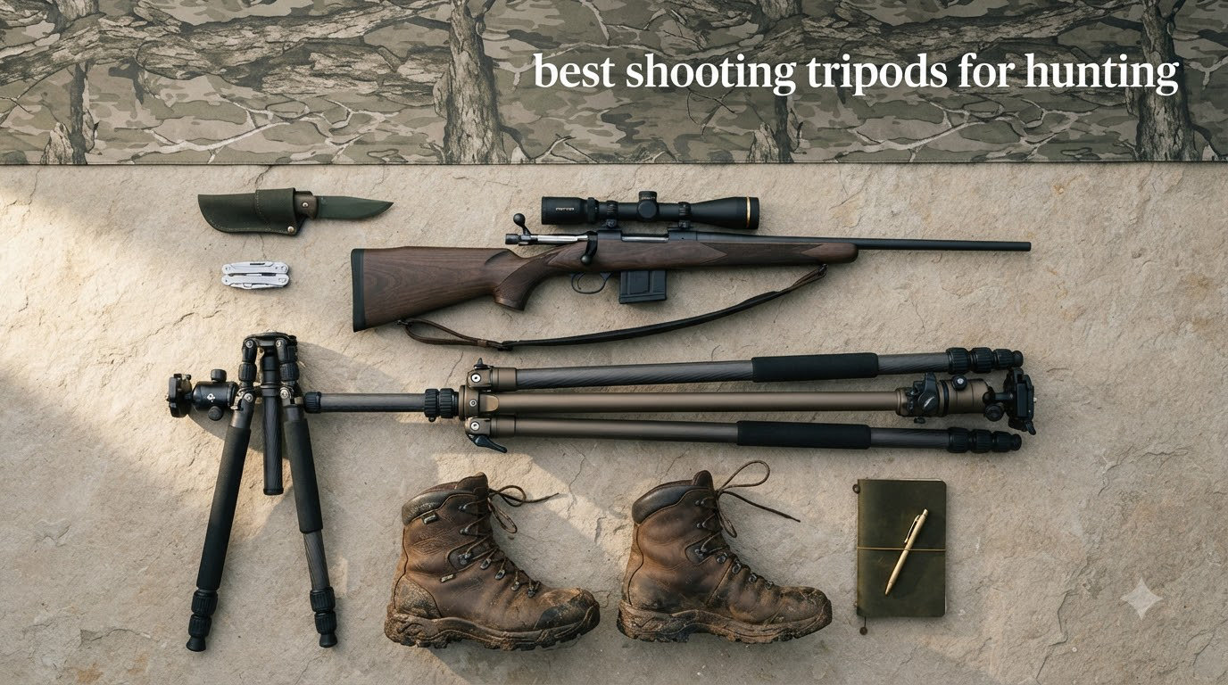 best shooting tripods for hunting