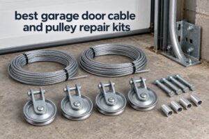 best garage door cable and pulley repair kits