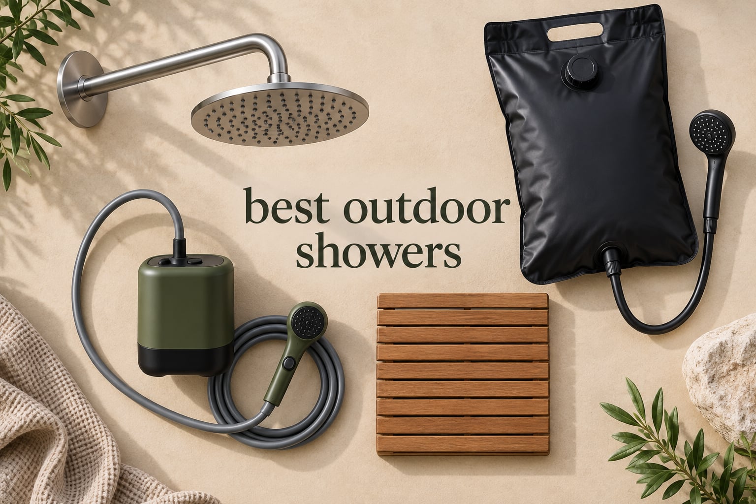 best outdoor showers