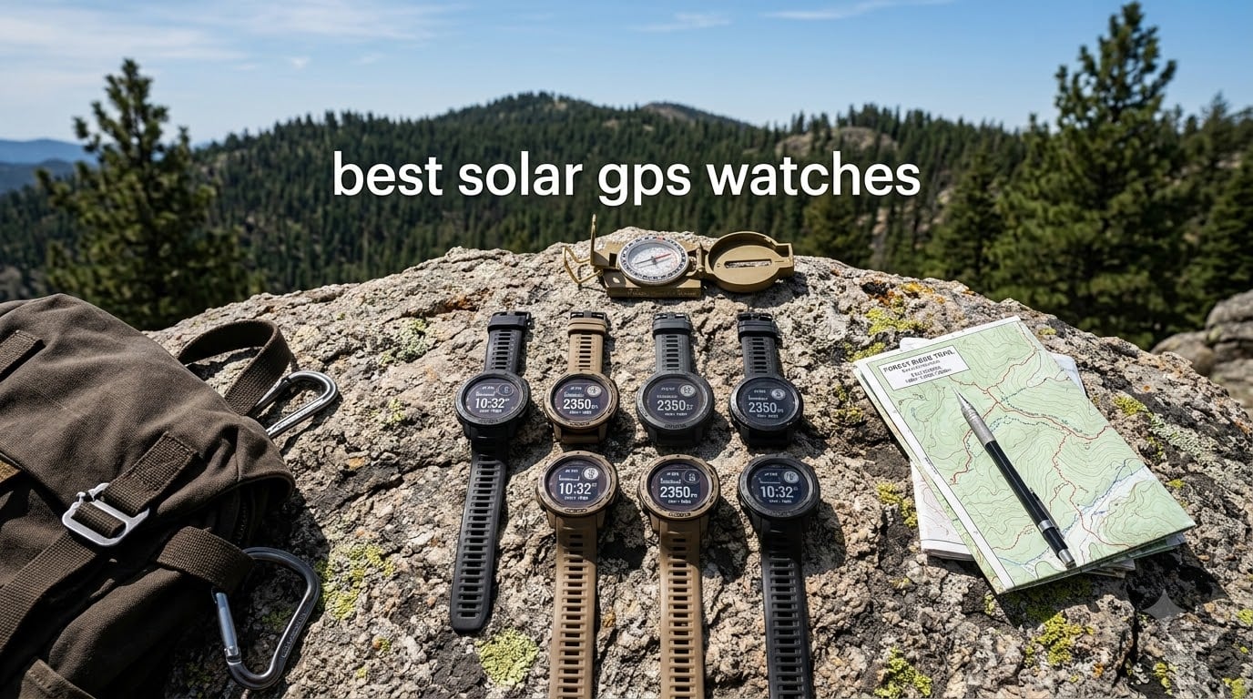 best solar gps watches