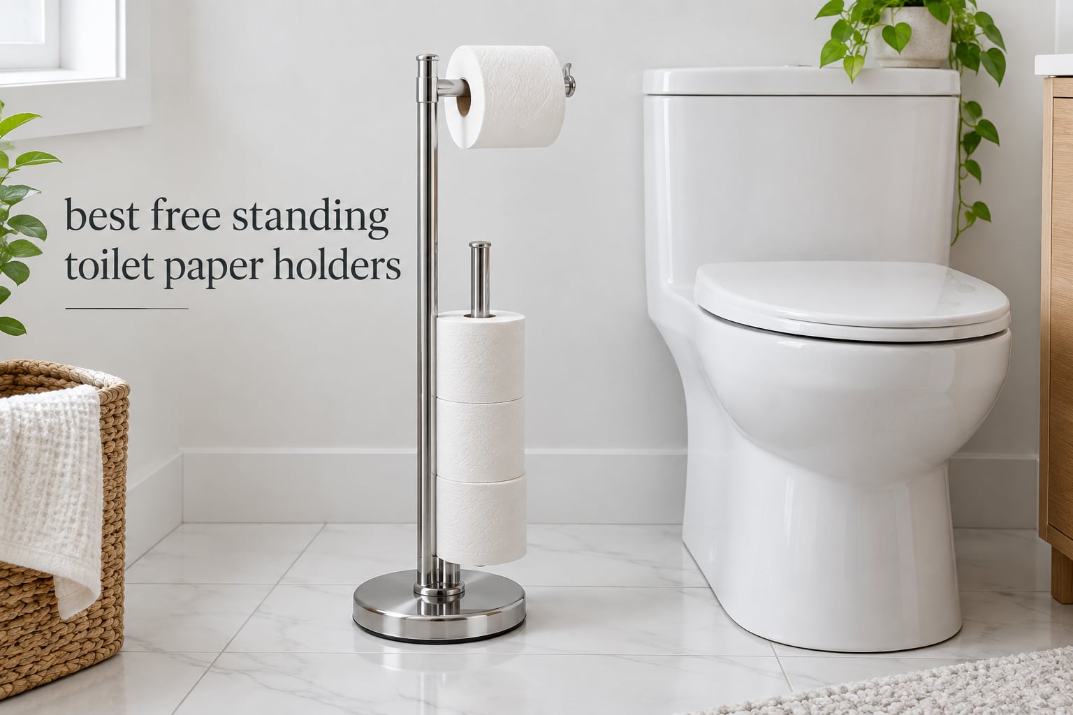 best free standing toilet paper holders