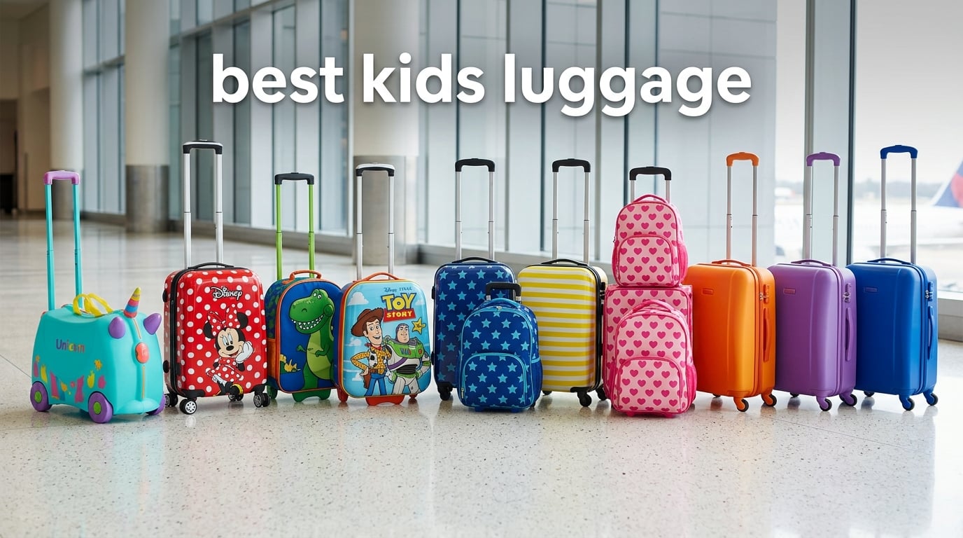 best kids luggage
