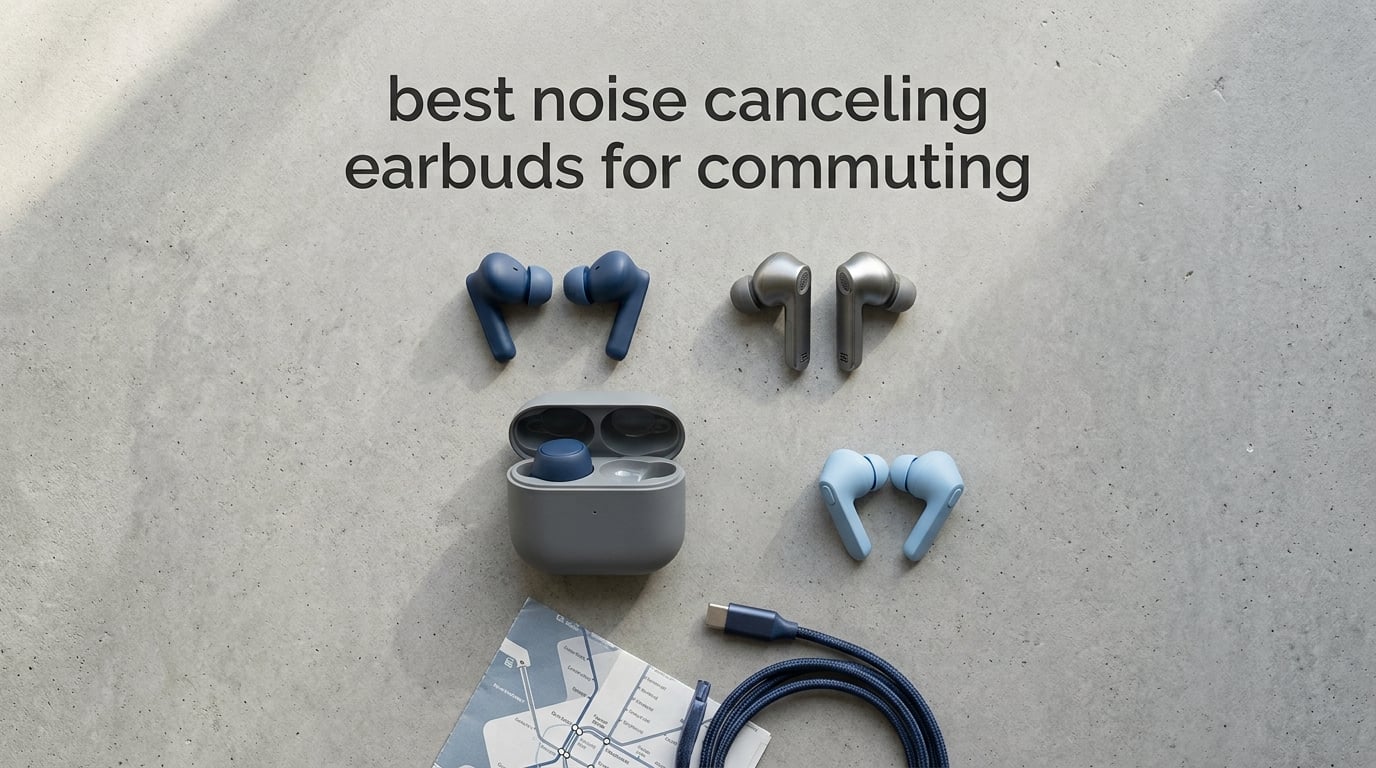 best noise canceling earbuds for commuting