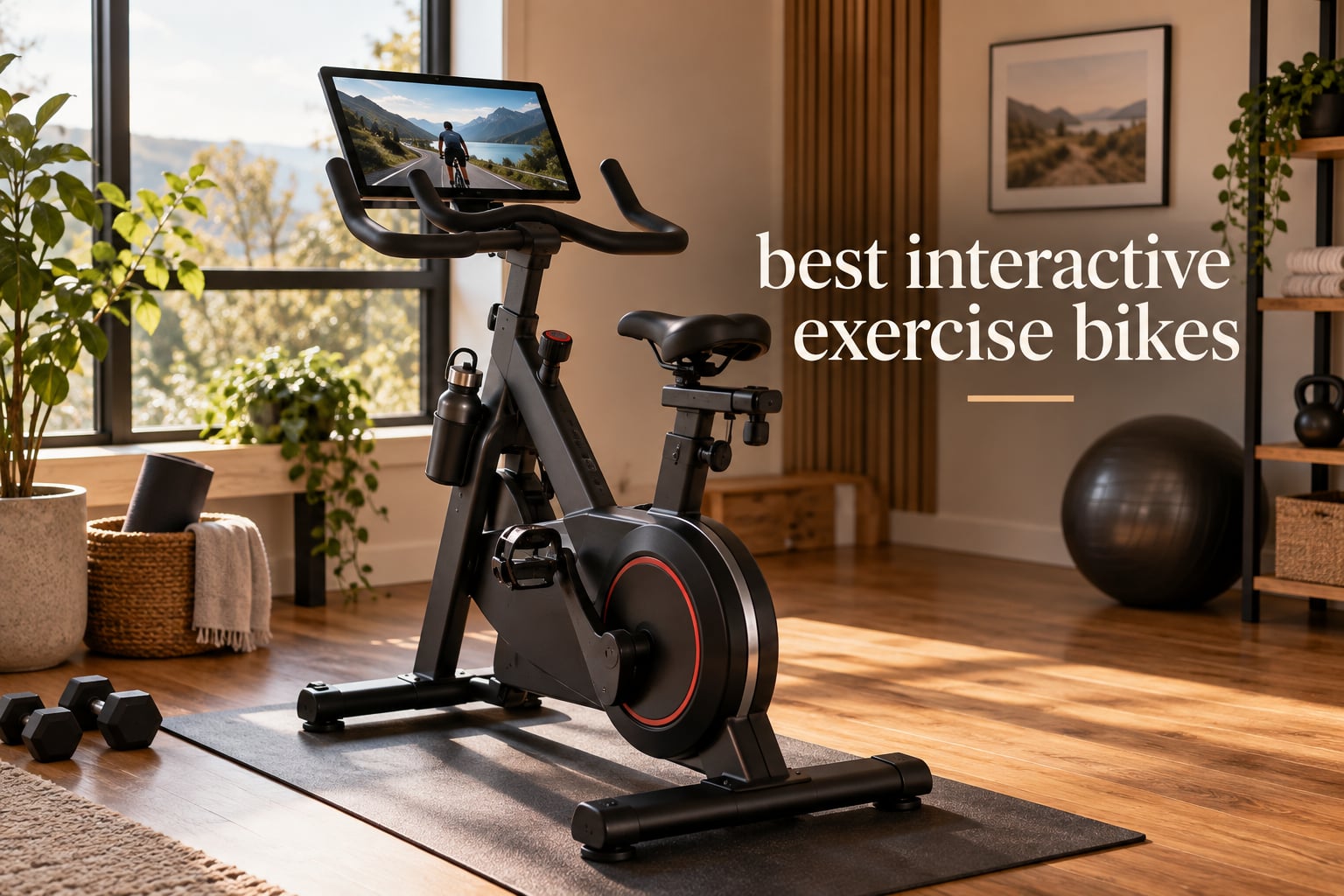 best interactive exercise bikes