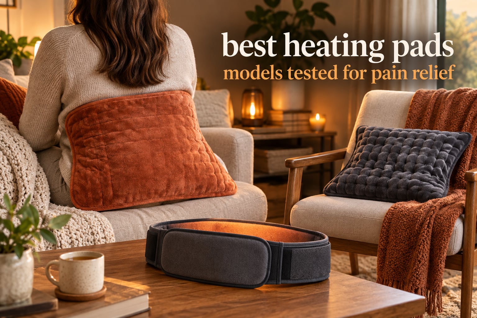 best heating pads models tested for pain relief