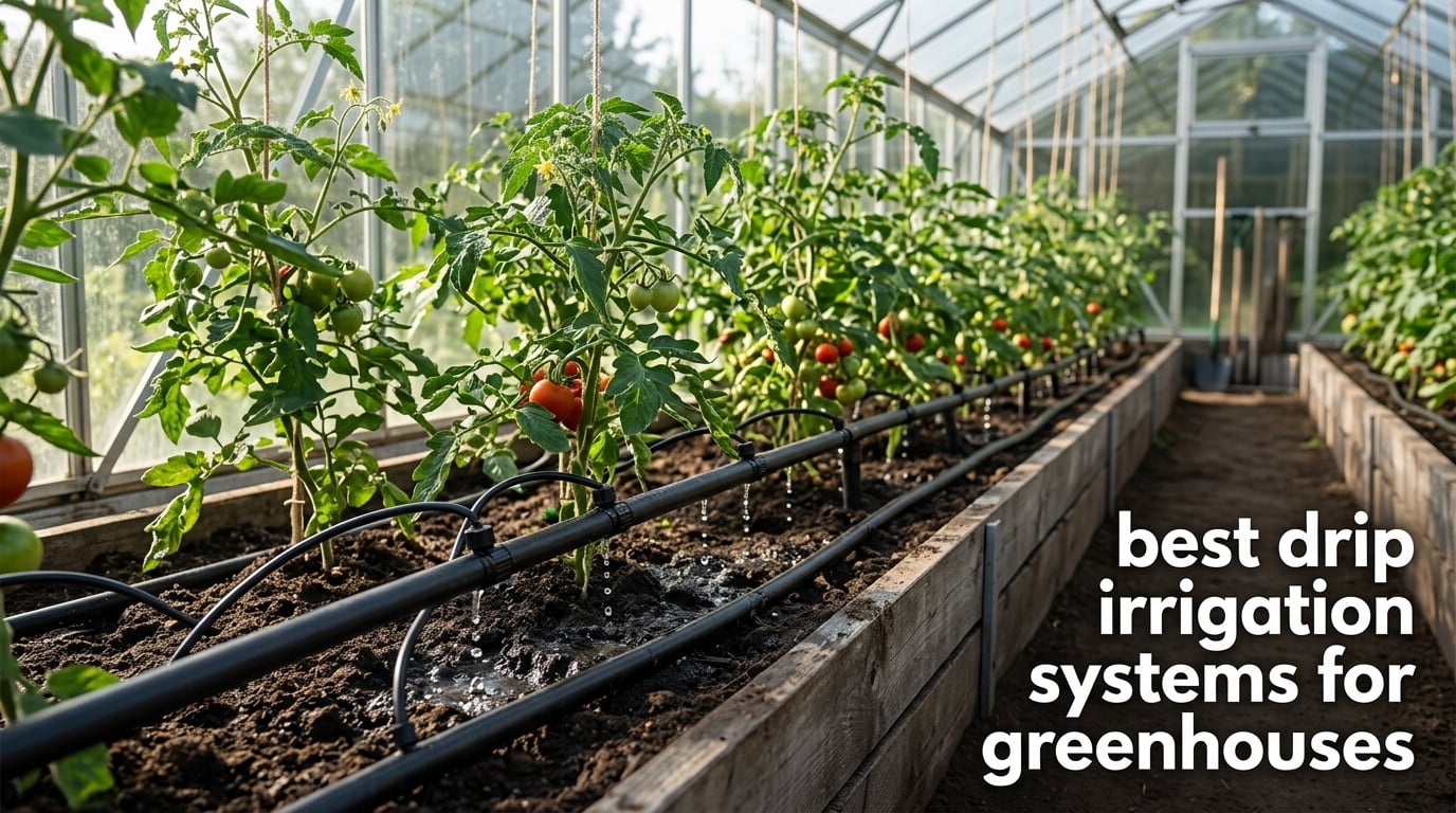 best drip irrigation systems for greenhouses