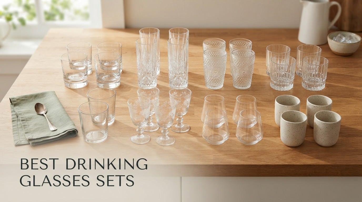 best drinking glasses sets