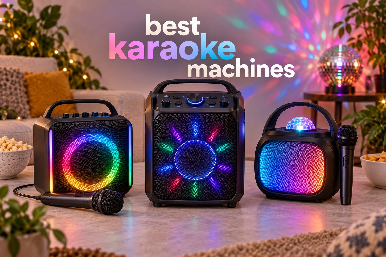 best karaoke machines