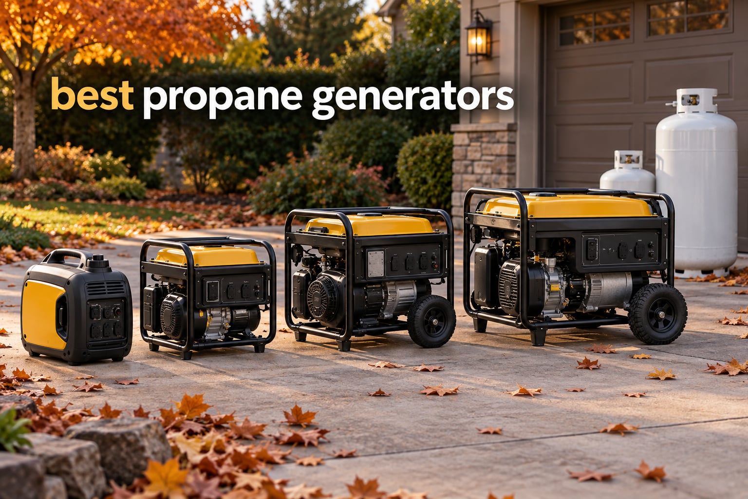best propane generators