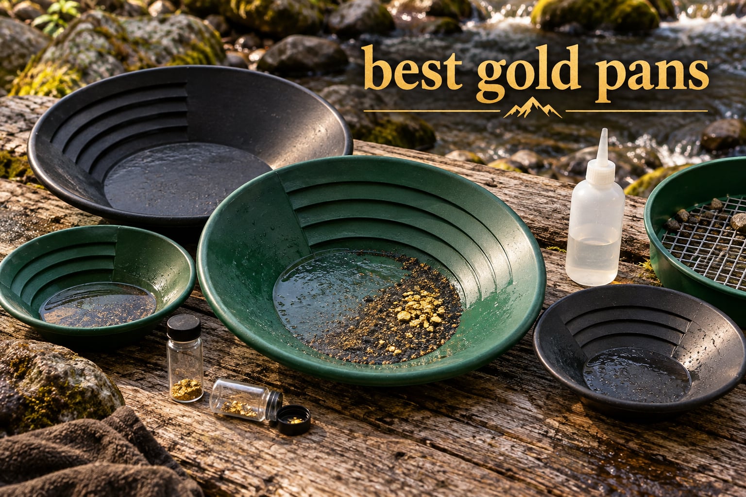 best gold pans
