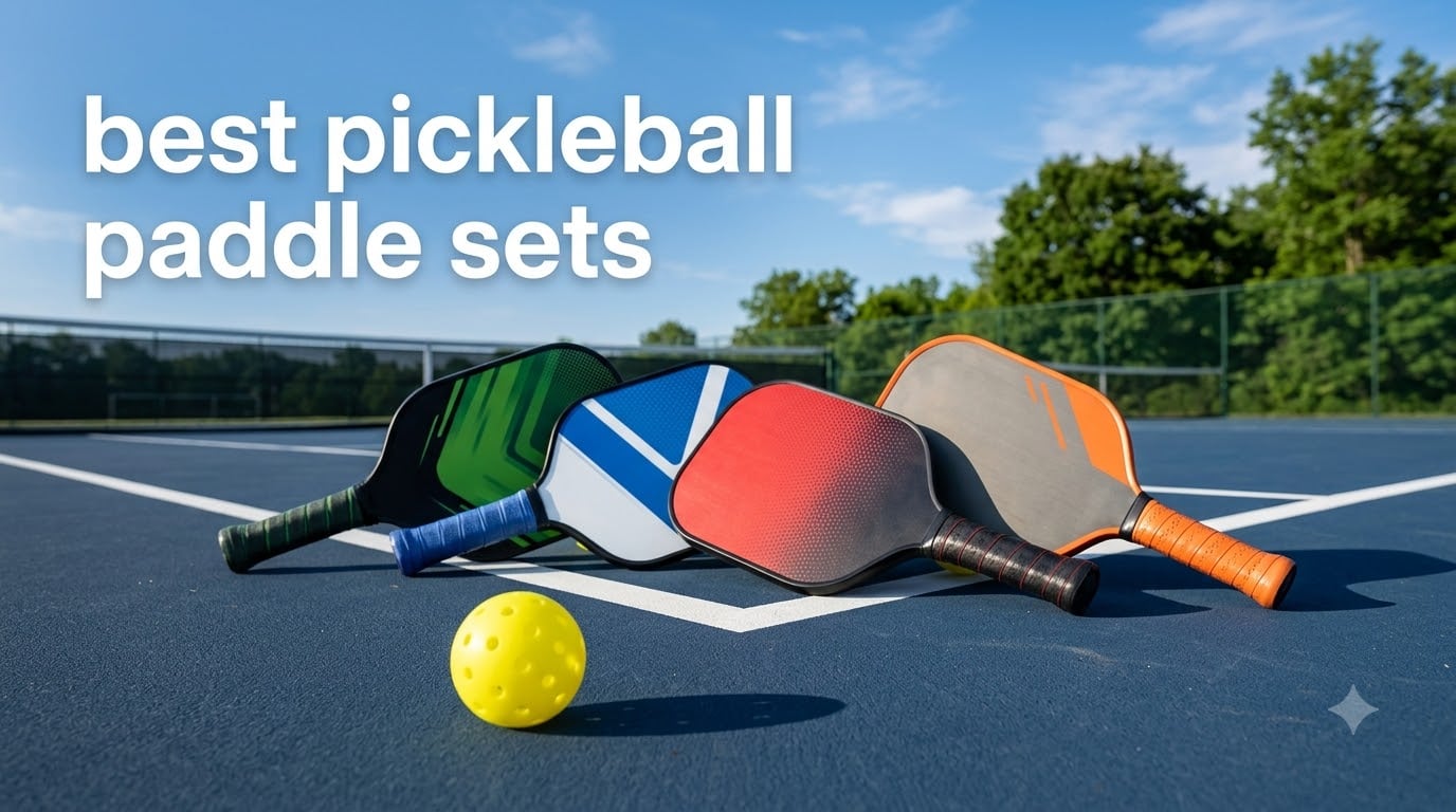 best pickleball paddle sets