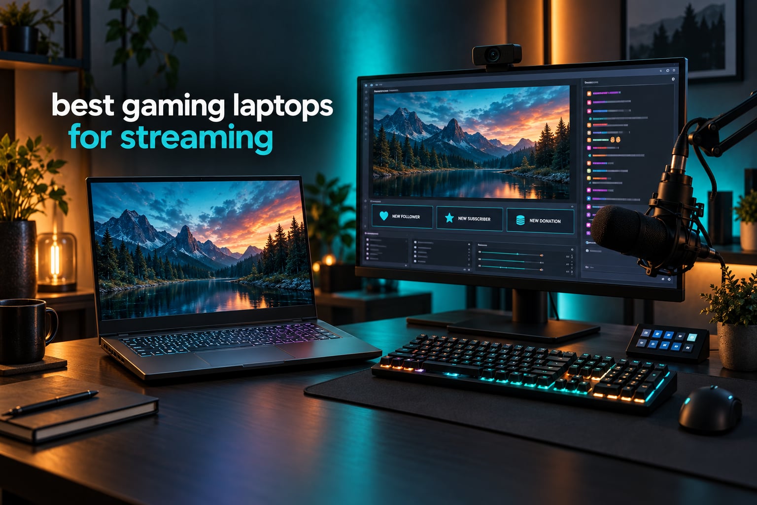 best gaming laptops for streaming