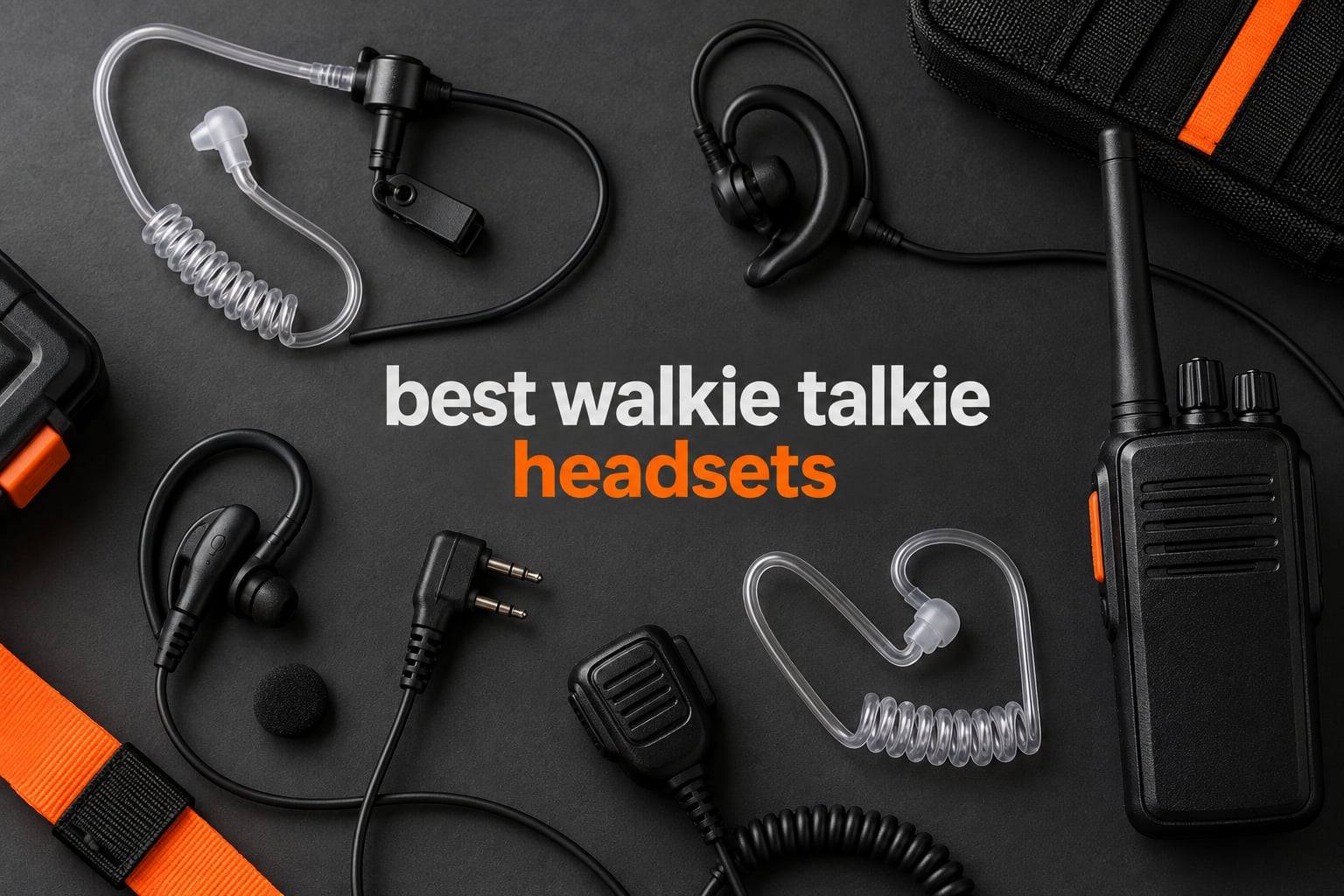 best walkie talkie headsets