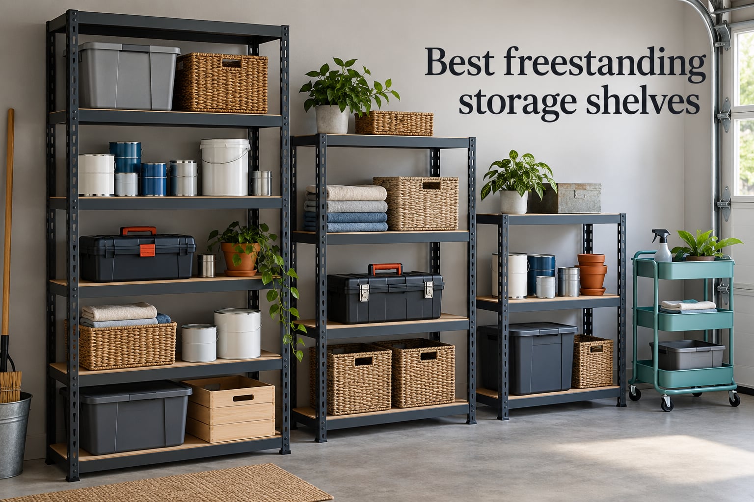 Best freestanding storage shelves