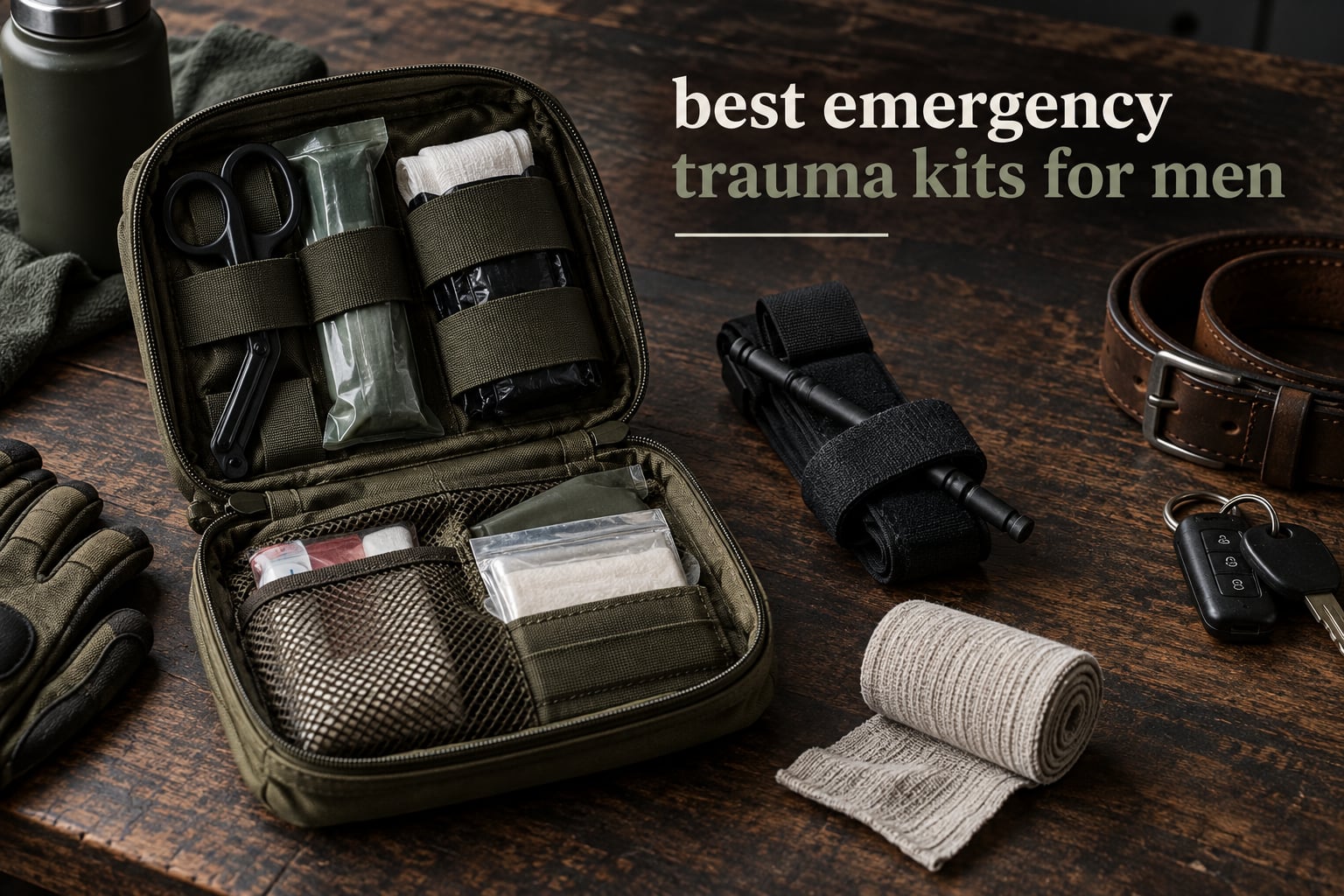 best emergency trauma kits for men