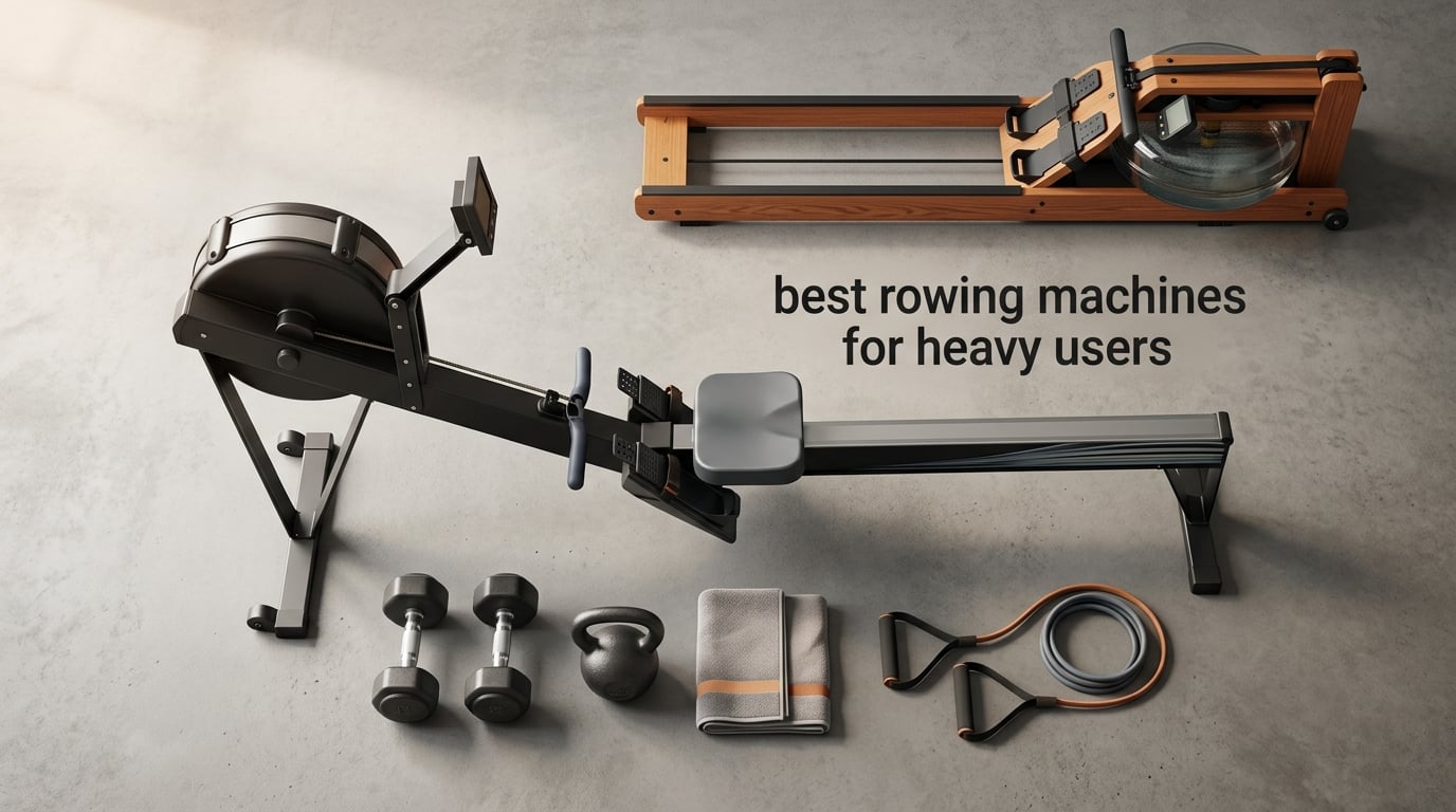 best rowing machines for heavy users