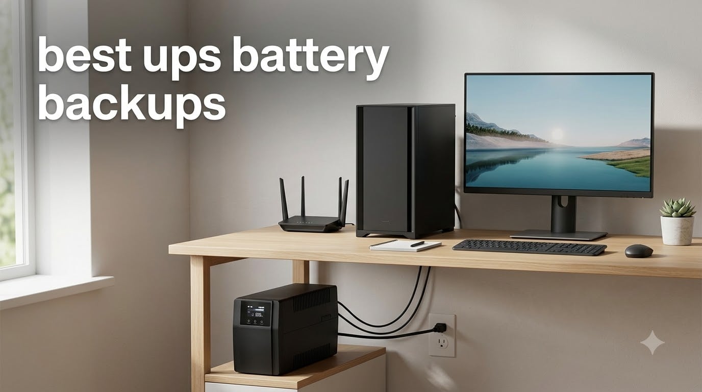 best ups battery backups
