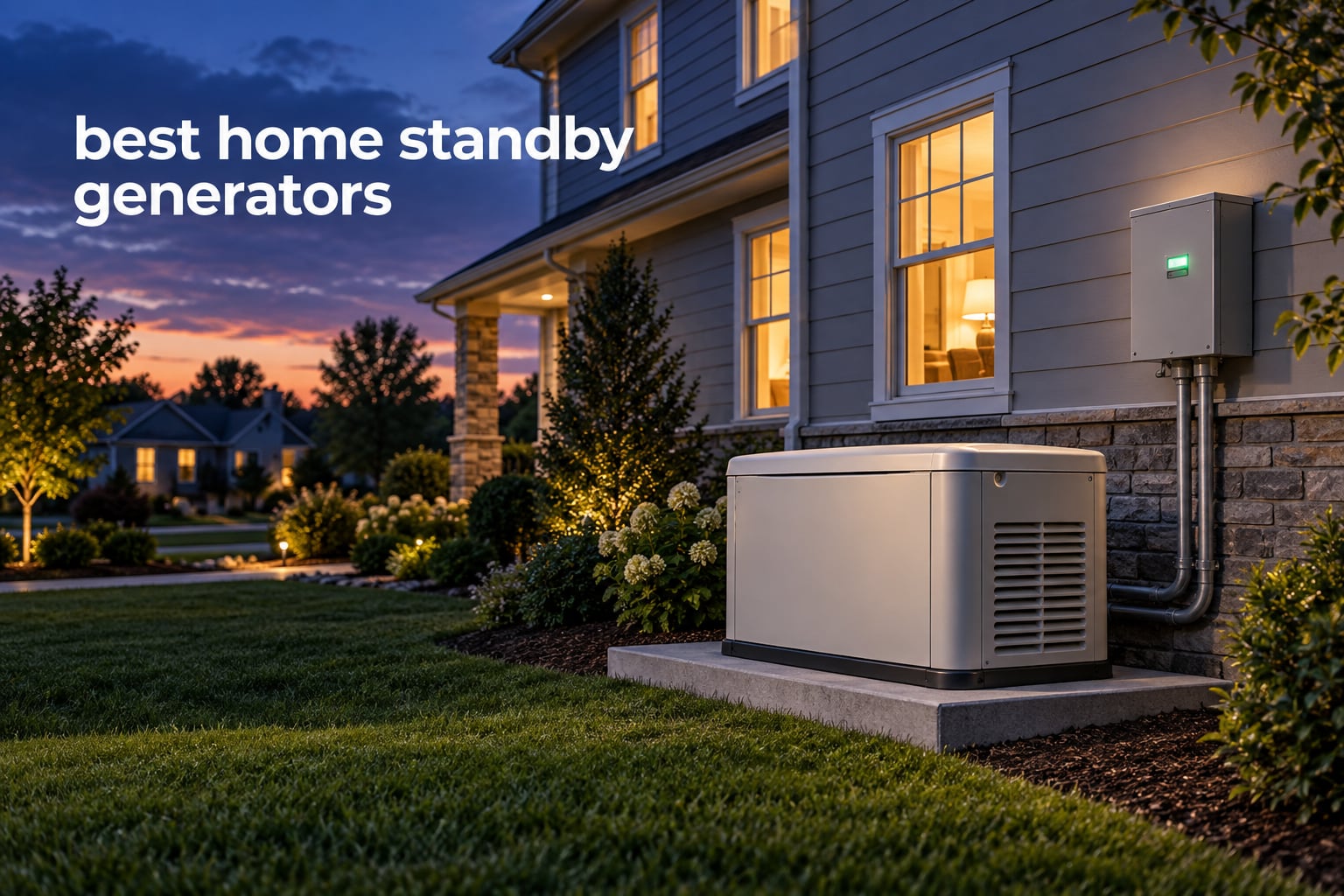 best home standby generators