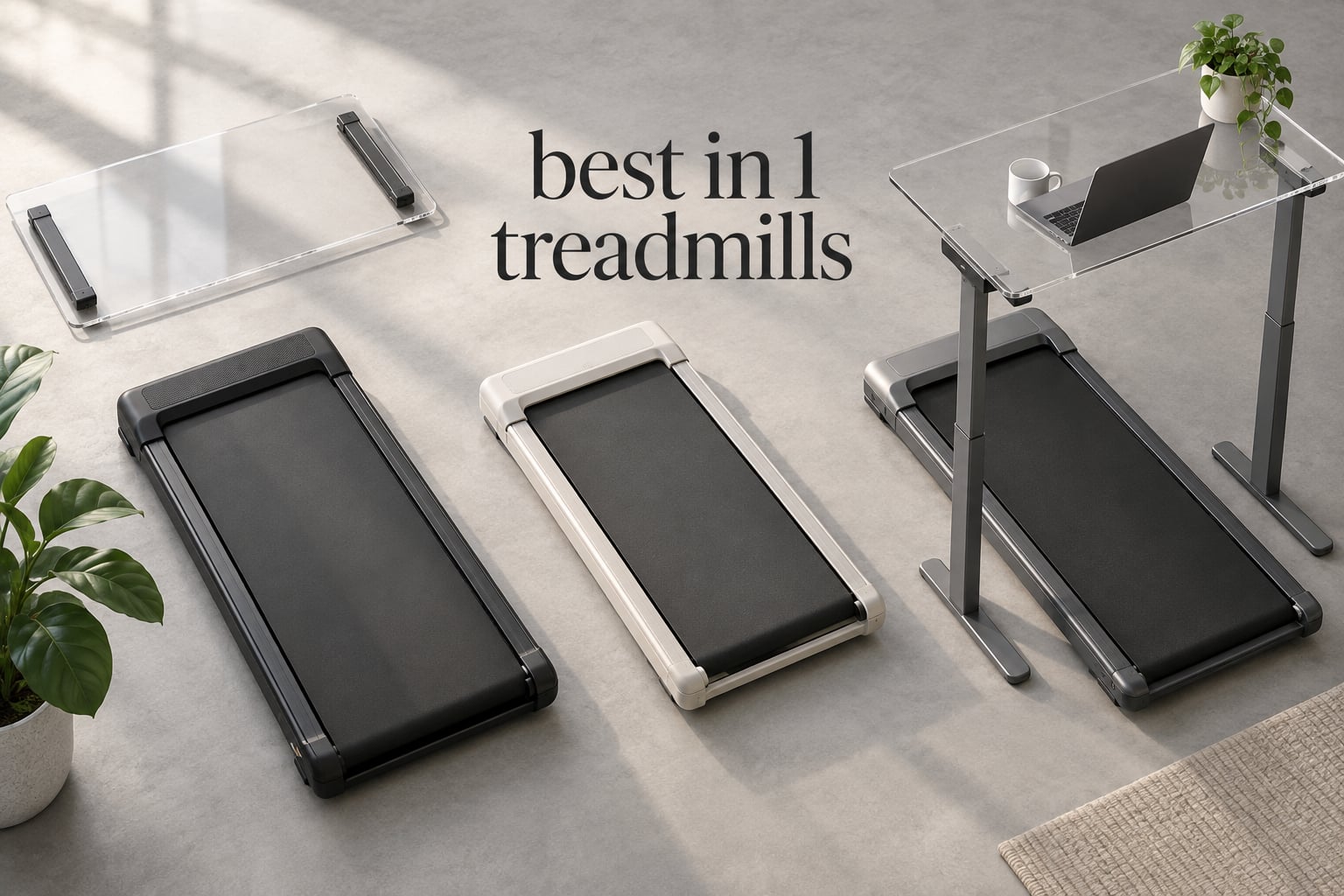 best 3 in 1 treadmills