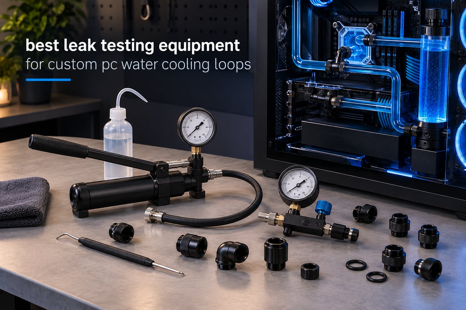 best leak testing equipment for custom pc water cooling loops
