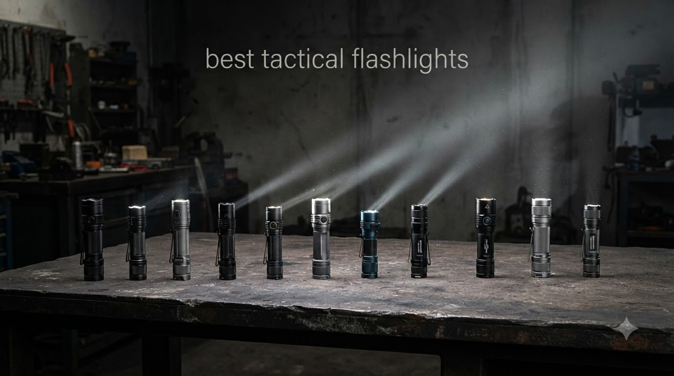 best tactical flashlights
