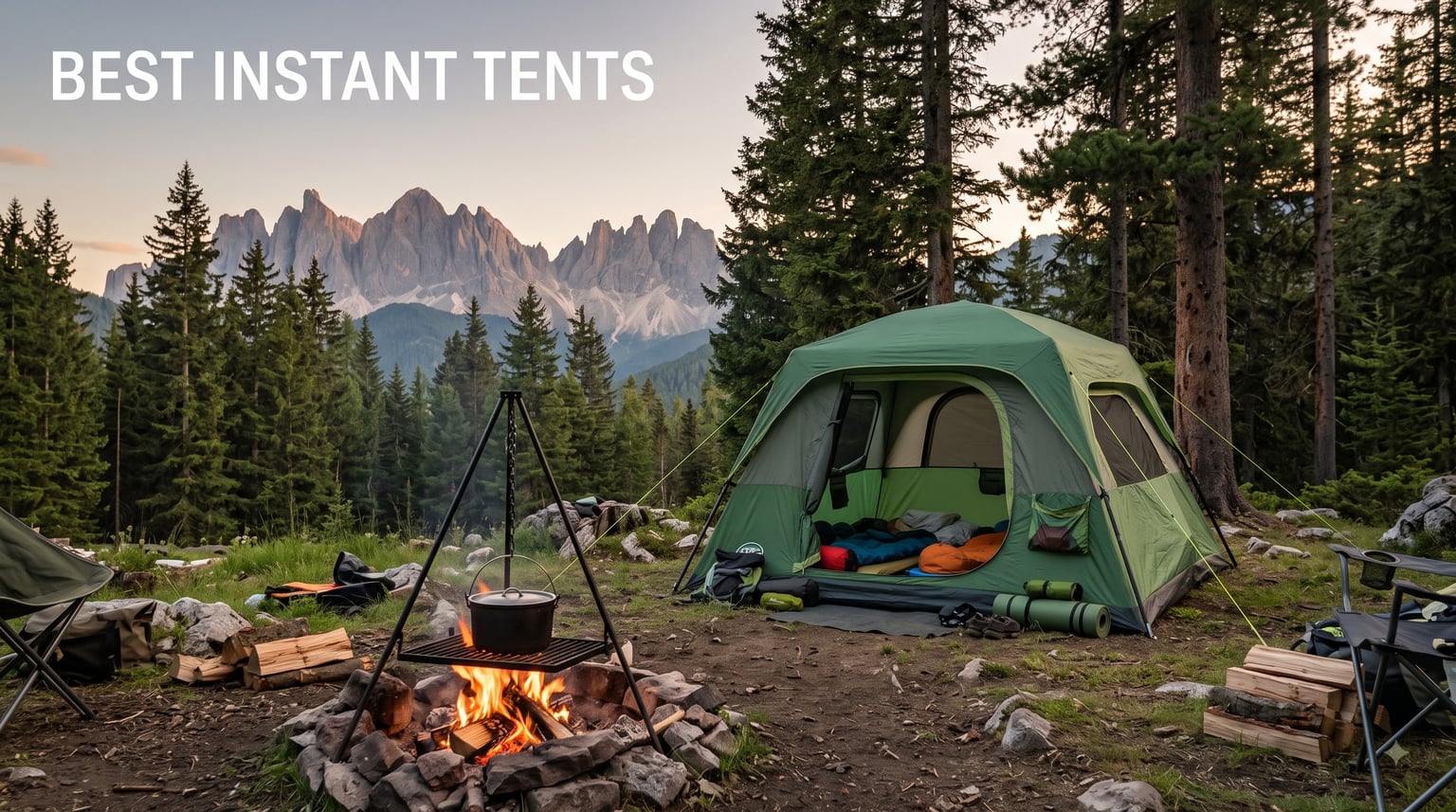 best instant tents