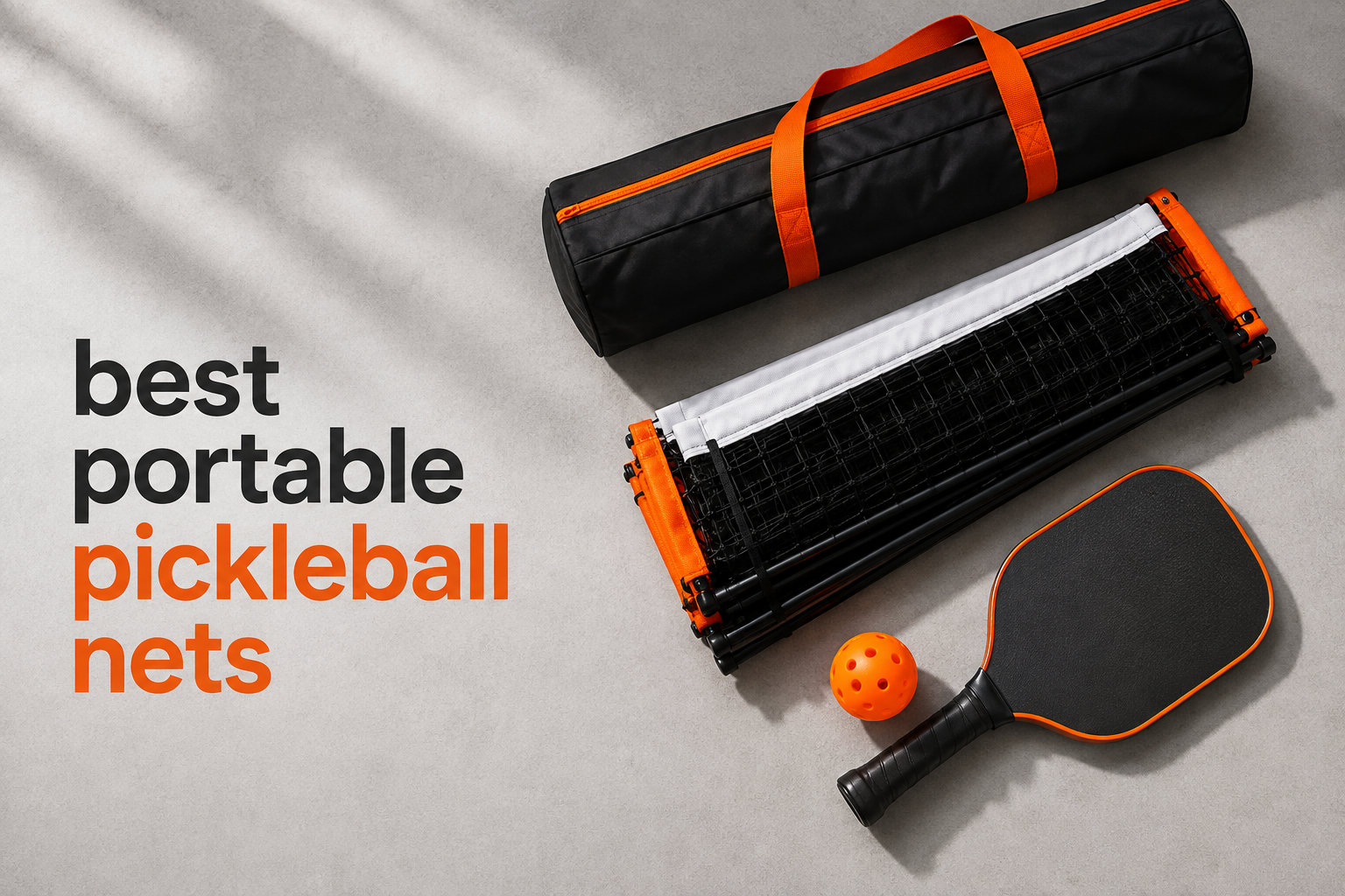 best portable pickleball nets