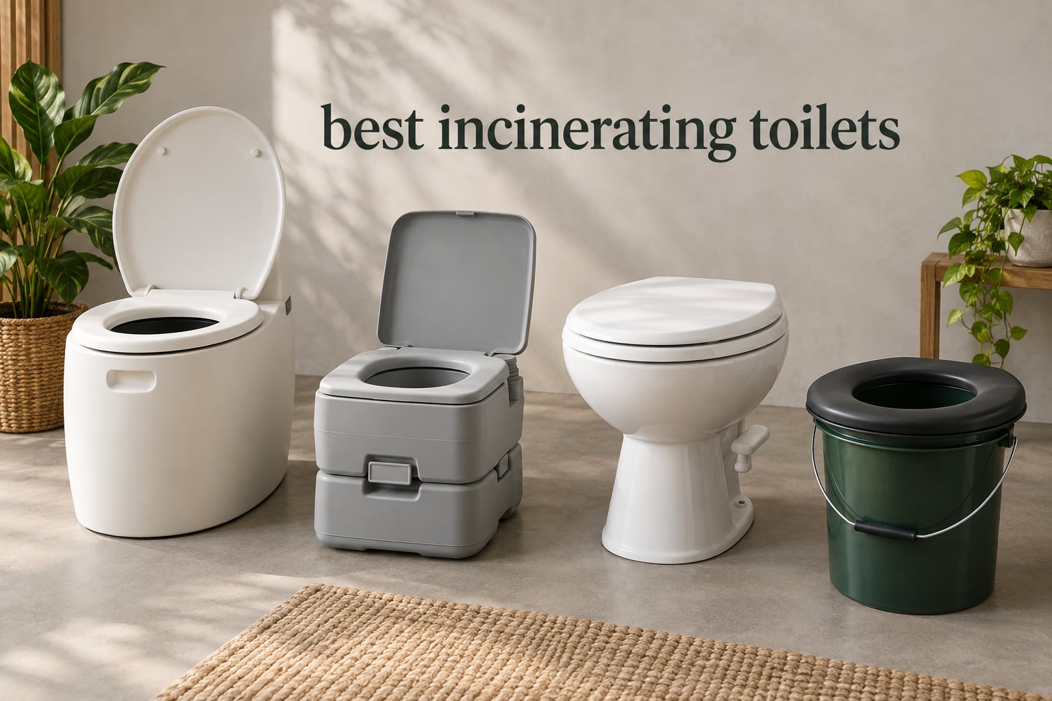 best incinerating toilets