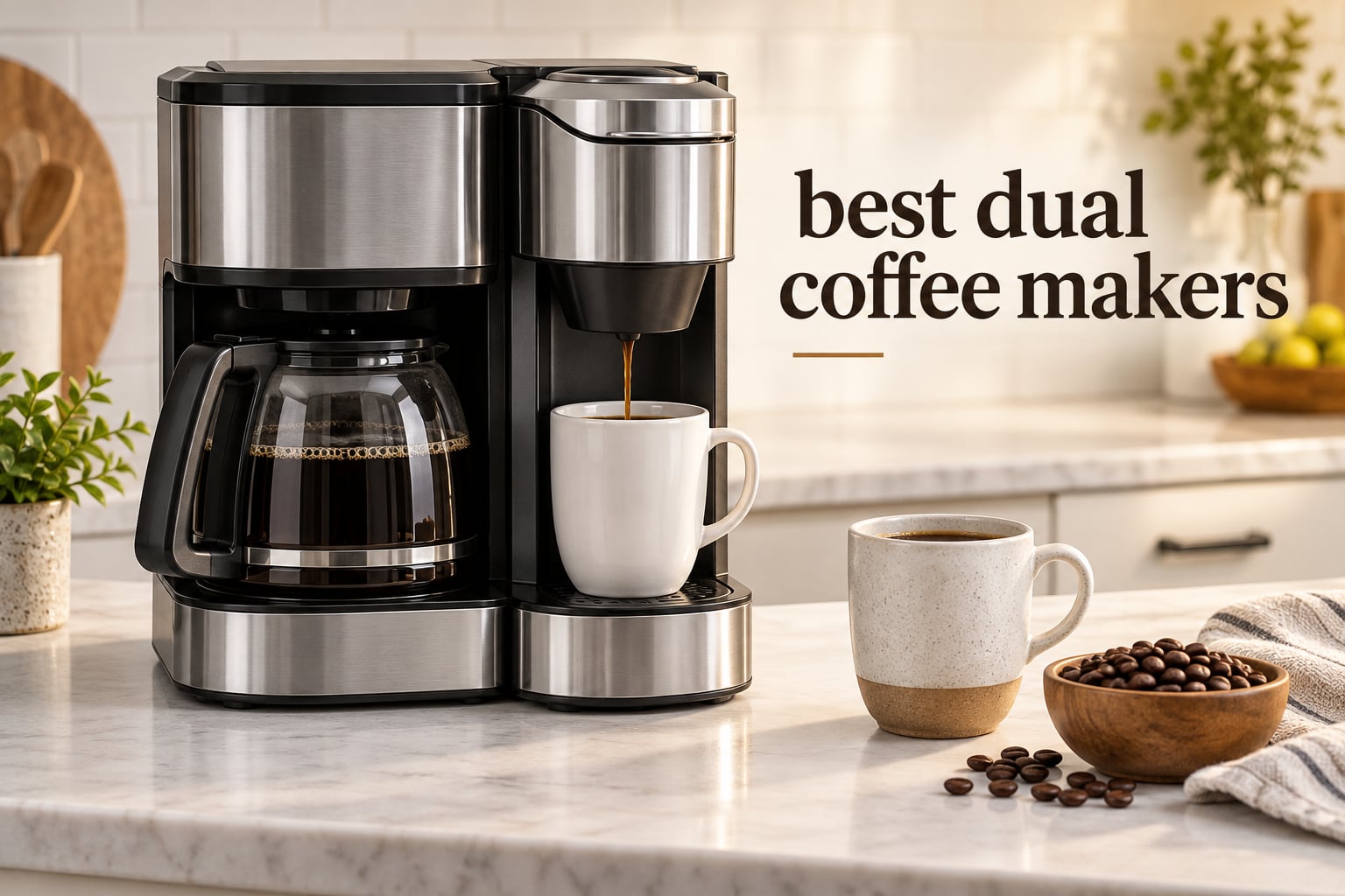 best dual coffee makers