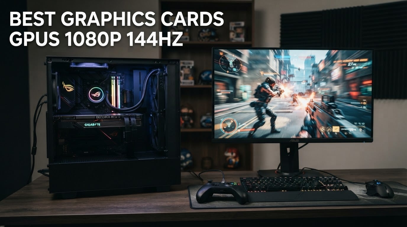 best graphics cards gpus 1080p 144hz