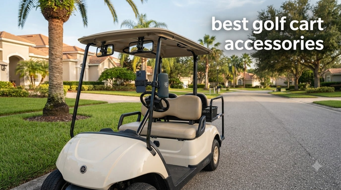 best golf cart accessories