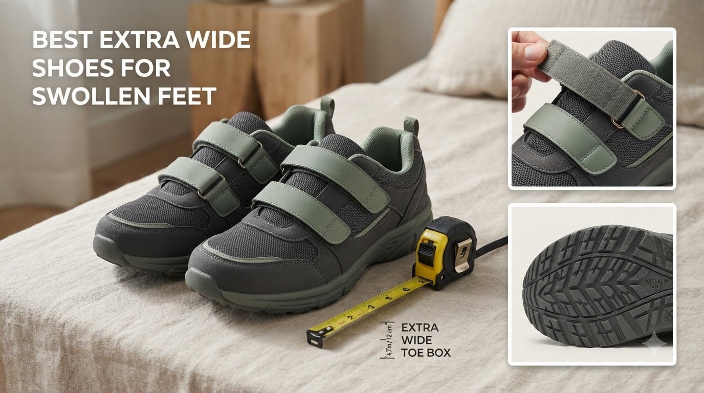 best extra wide shoes for swollen feet