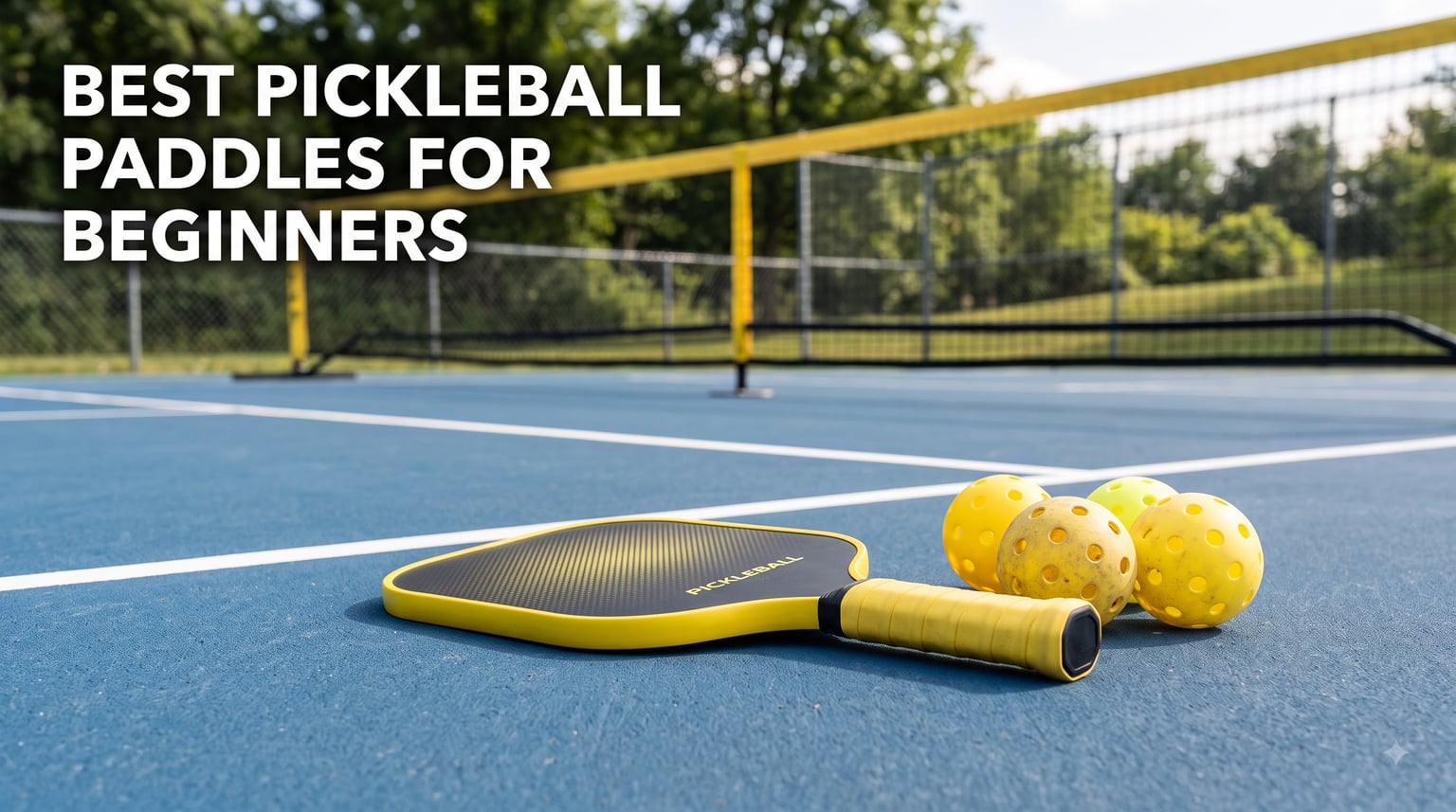 best pickleball paddles for beginners