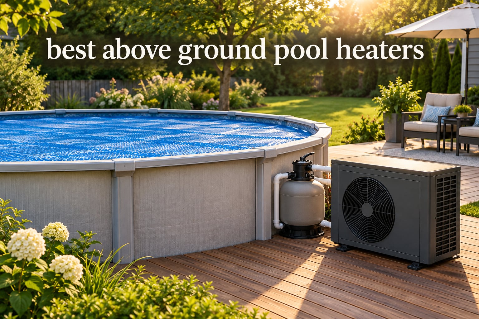 best above ground pool heaters