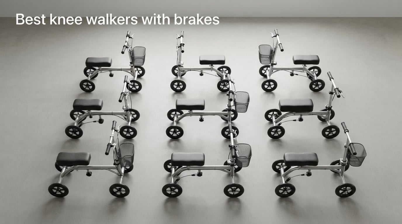 Best knee walkers with brakes