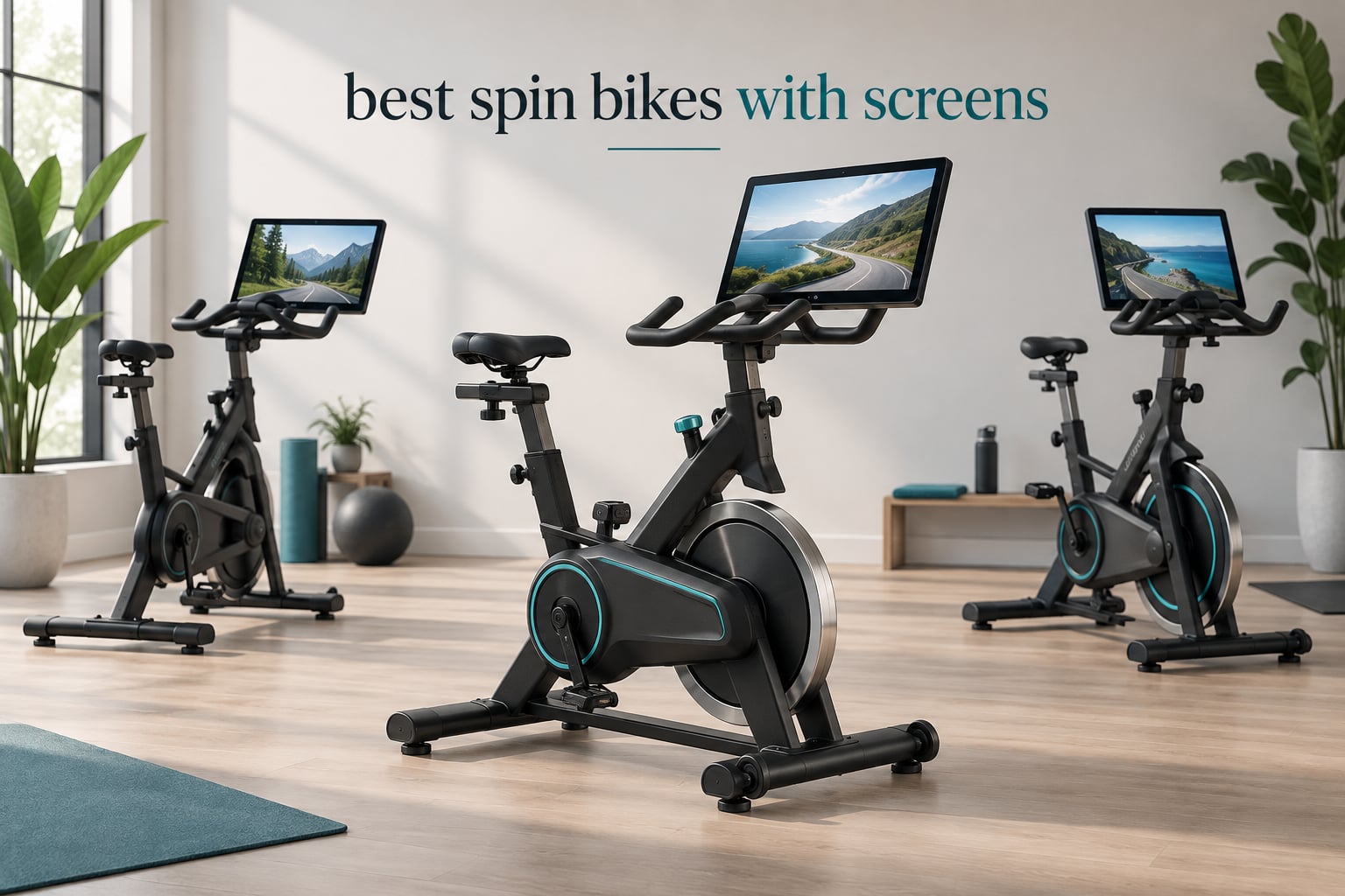 best spin bikes with screens