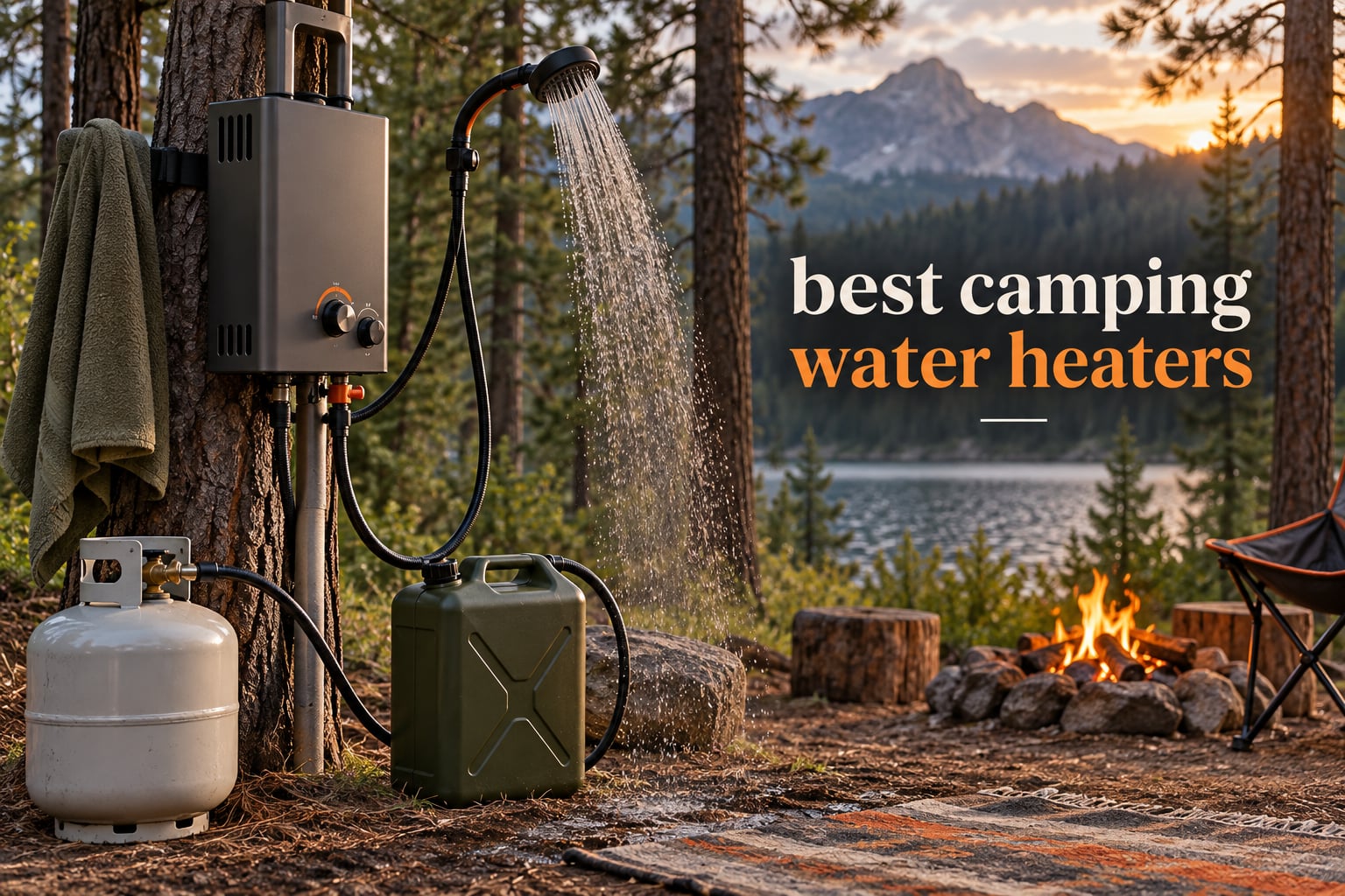 best camping water heaters