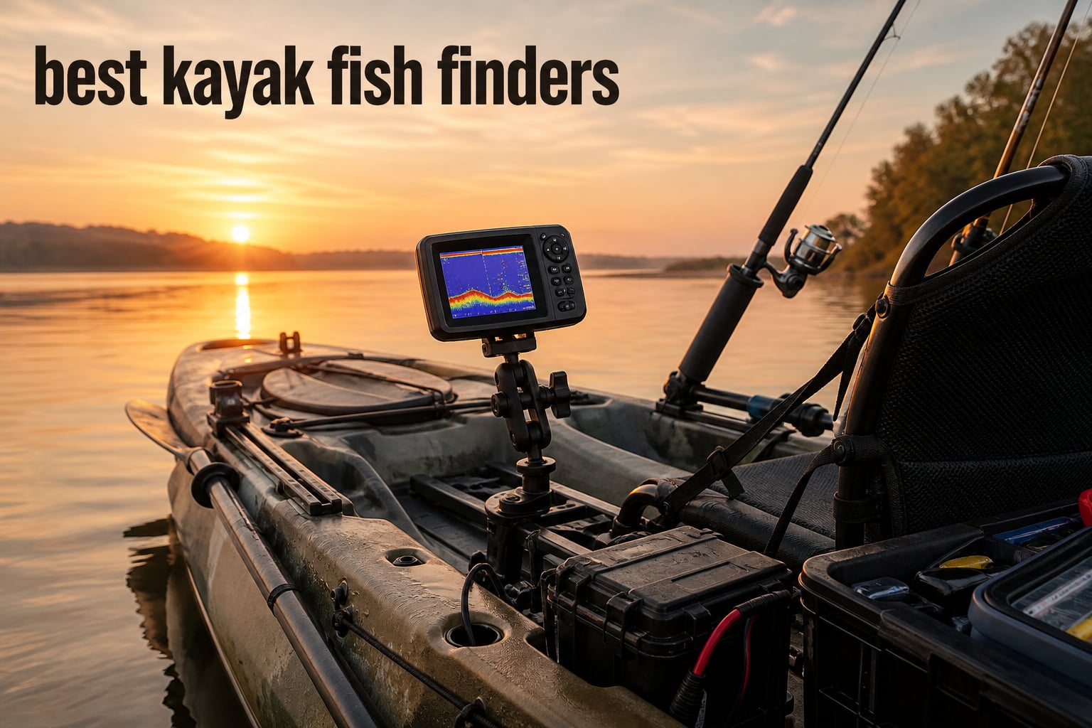 best kayak fish finders