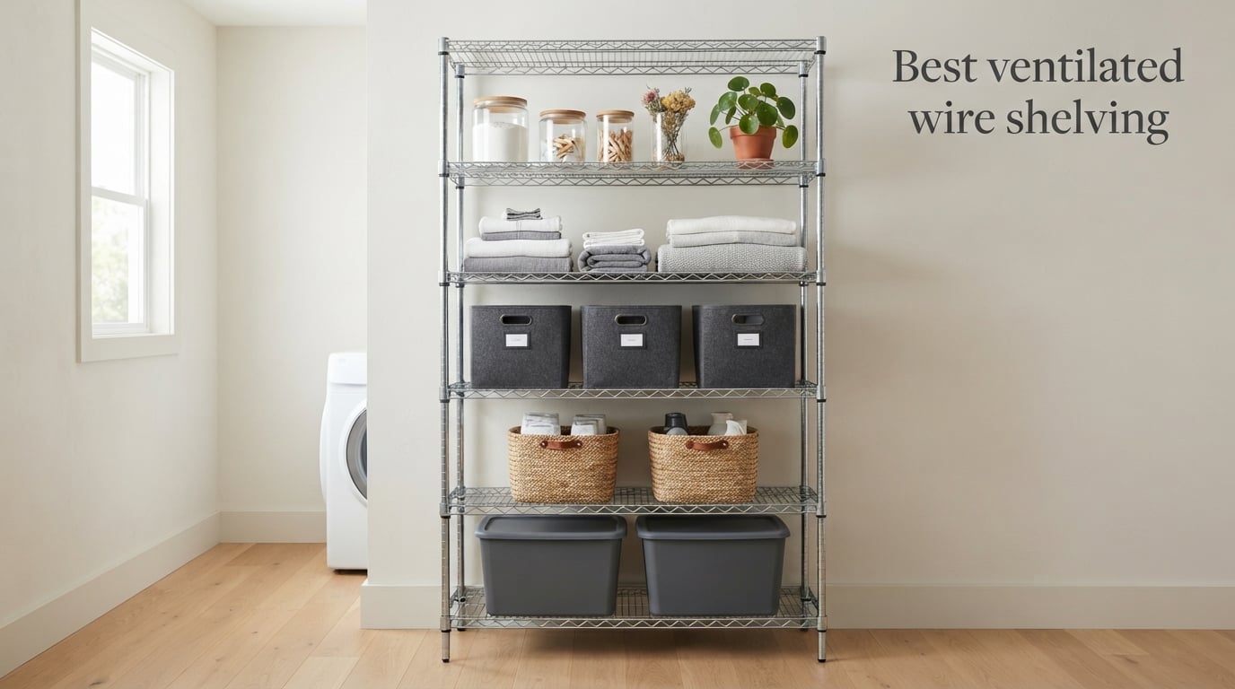Best ventilated wire shelving