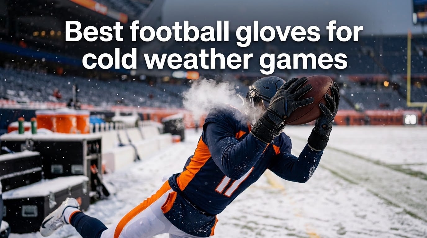 Best football gloves for cold weather games