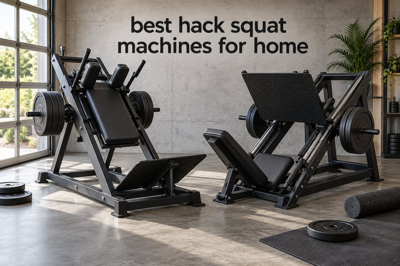 best hack squat machines for home