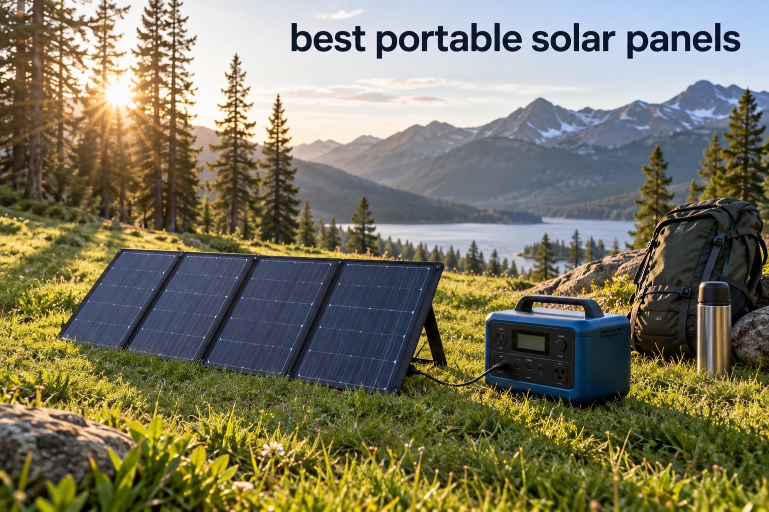 best portable solar panels
